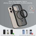 COOLQO Upgraded Magnetic Phone Ring Holder Stand, Super Magnet Cell Phone Grip - Image 7