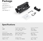SmallRig VT-20 Aluminum Mini Tripod, Compact Desktop Tripods - Image 10