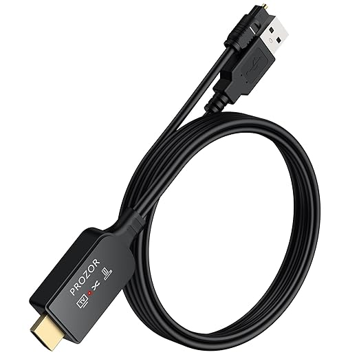 eARC/ARC to Optical Audio Extractor Cable, Enhanced eARC Audio Converter by PROZOR