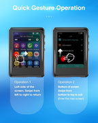 64GB MP3 Player with Bluetooth 5.3, Full Touch Screen Mp3 Music Player Built-in - Image 2