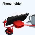 3 Pack Three in One Charging Cable Cord. 3 in 1 Charging Cable Retractable. - Image 6