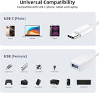USB C to USB 3.0 Adapter, USB C Male to USB Female OTG Cable Thunderbolt3 to - Image 7