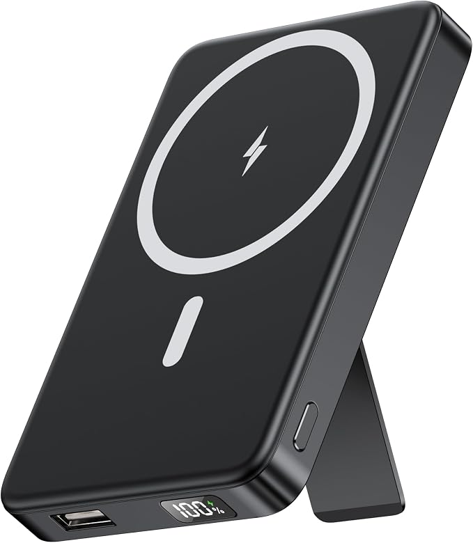 YUJE for Magsafe Battery Pack Magnetic Power Bank 10000mAh, Wireless Portable by Unknown
