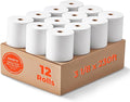 MUNBYN Thermal Receipt Paper 3 1/8 x 230ft, Compatible by MUNBYN