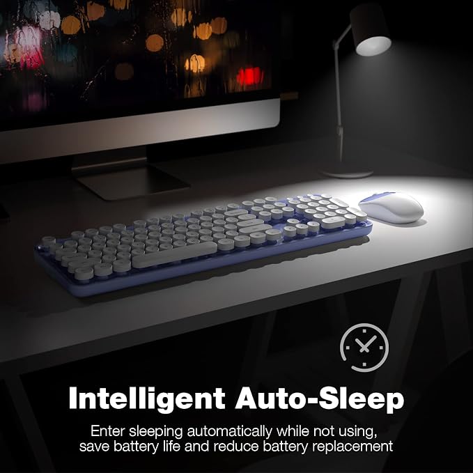 KNOWSQT Wireless Keyboard and Mouse Combo - Image 4