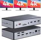 TobenONE DisplayLink Docking Station 3 Monitors by TobenONE