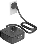 6 Ft Surge Protector Power Strip by YISHU