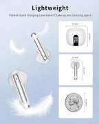 Wireless Earbuds, 2026 Bluetooth 5.4 Headphones Bass Stereo Ear Buds - Image 6