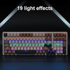 Merdia Wireless Mechanical Keyboard, Triple Mode 2.4G/USB-C/BT Gaming Keyboards - Image 4