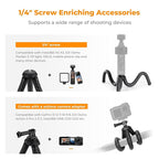 K&F Concept Flexible Tripod, Magnetic Flexible Phone Stand - Image 4