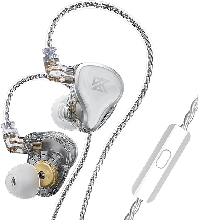 CCA KZ ZAS in Ear Monitor Headphones 16 Units 7BA 1DD Hybrid Drivers HiFi IEM by CCA