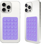 2PCS Silicone Suction Phone Case Mount, Non Slip Suction Cup, Hands-Free Phone by Giumel