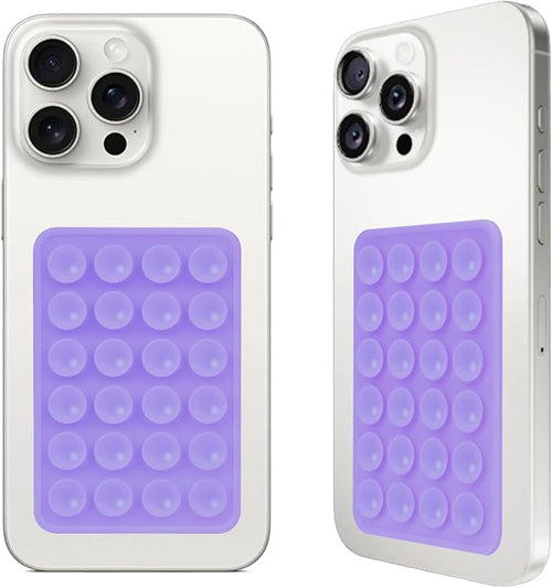 2PCS Silicone Suction Phone Case Mount, Non Slip Suction Cup, Hands-Free Phone by Giumel