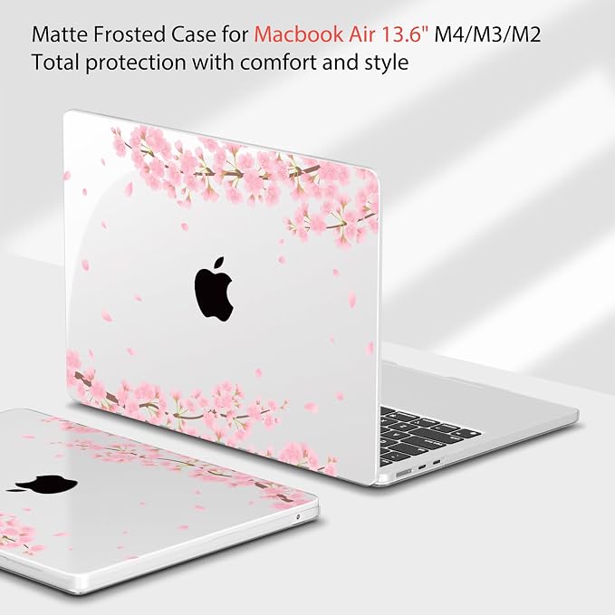 Teryeefi Compatible for MacBook Air 13.6 inch Case A3240 A3113 A2681, - Image 4