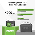 12V 100Ah LiFePO4 Lithium Battery, Group 31, Built-in 100A BMS, Low-Temp - Image 3