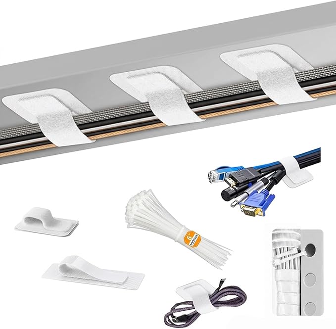 Under Desk Cable Management Set by Unknown
