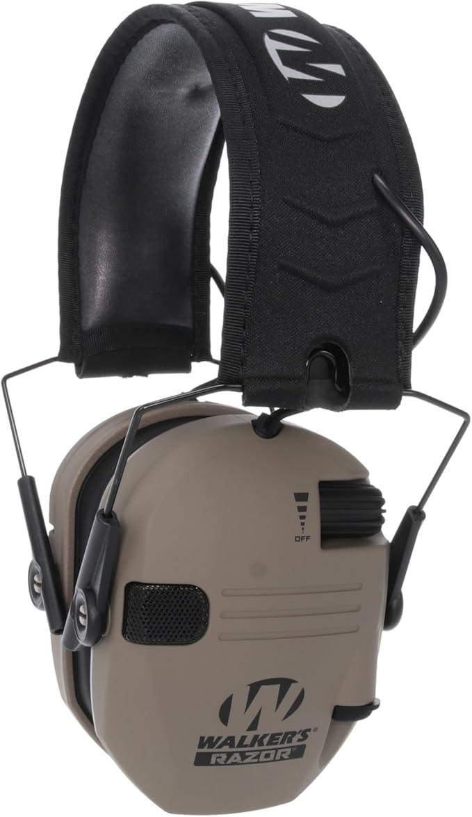 Walker's Razor Slim Ultra Low Profile Compact Design Adjustable Range Shooting by Walkers