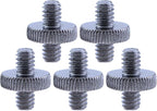 5PCS 1/4 Inch-20 to 1/4 Inch-20 Dual Head Adapter by Unknown