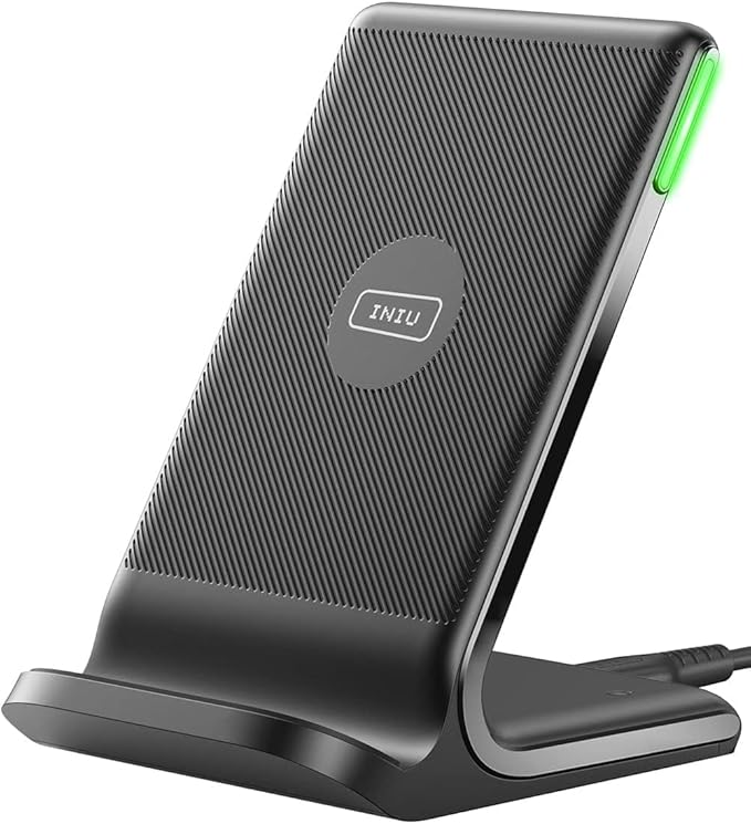INIU Wireless Charger, 15W Fast Wireless Charging Station - Image 9