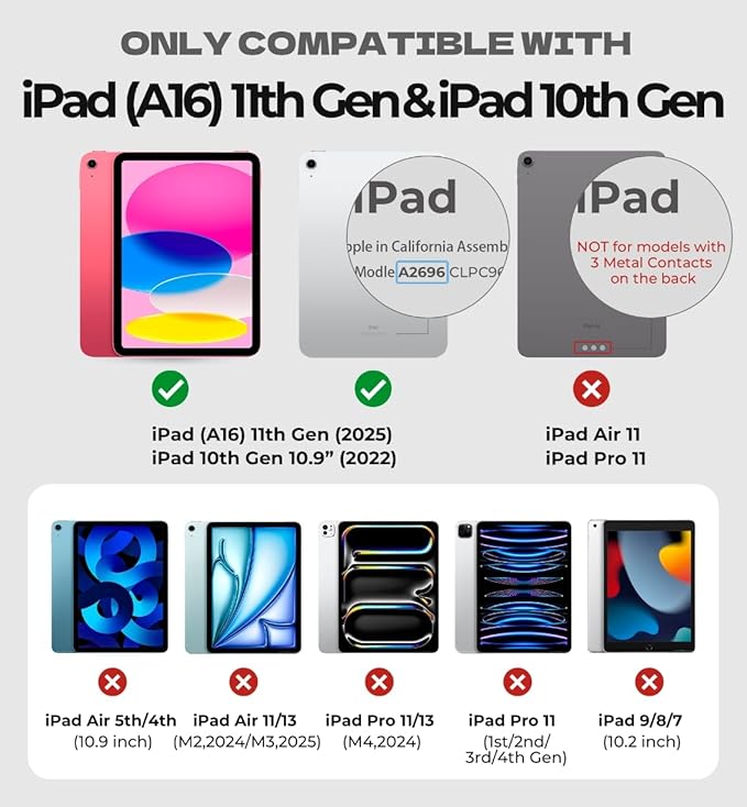 Dexnor for iPad 11th/10th Generation Case - Image 2