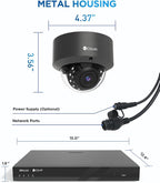 4COVR Commercial Security Camera System 4K PoE, 16 Channel NVR 4TB HDD - Image 9