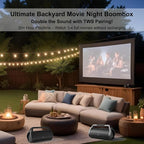 Portable Waterproof Speaker Bluetooth 5.3, Rugged 120W Loud Outdoor Boombox - Image 5