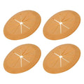 PATIKIL Desk Grommet 2-3/8", Light Brown by PATIKIL