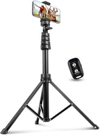 Aureday 62" Phone Tripod Accessory Kits, Camera & Cell Phone Tripod Stand by Aureday