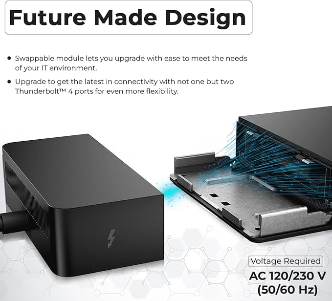 WD22TB4 Dell Docking Station Thunderbolt 4 Dock, 180W AC Adapter, HDMI Cable - Image 7