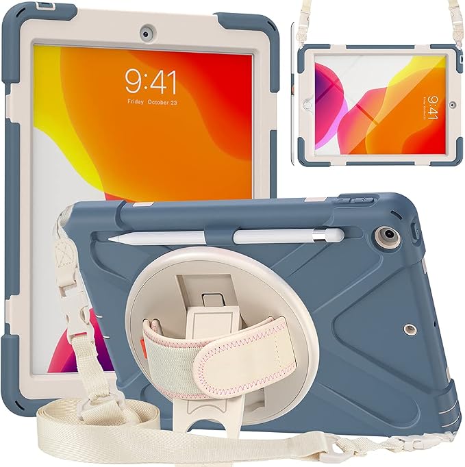 ZenRich Shockproof Case for iPad 9th/8th/7th Generation 10.2 inch 2021/2020/2019 by ZenRich