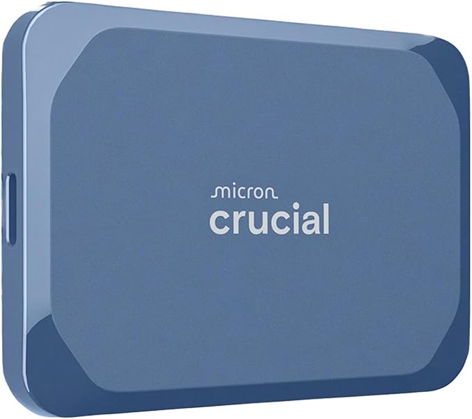 Crucial X10 4TB Portable SSD, USB 3.2 USB-C, External Solid State Drive by Crucial