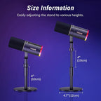 TONOR XLR/USB Gaming Mic, Dynamic Microphone - Image 8