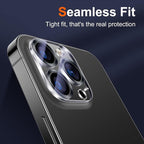 UniqueMe Compatible with iPhone 12 Pro Max 6.7" Camera Lens Protector Tempered - Image 7