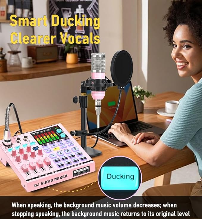 Podcast Equipment Bundle: SN800 Mixer - Image 7