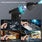 Compressed Air Duster Kit 130, 000 RPM Electric Air Duster 4-Gear Adjustable - Image 5