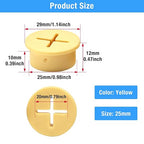 Desk Grommet, 1 in 25 mm Silicone Rubber Grommets, Flexible Wall Cord Pass - Image 9