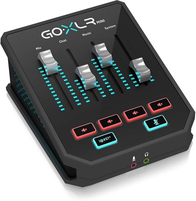 TC Helicon GoXLR MINI Online Broadcast Mixer by TCHelicon