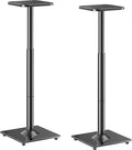 ELIVED Universal Speaker Stands Height Adjustable 28"-37.4", Bookshelf Speaker by ELIVED