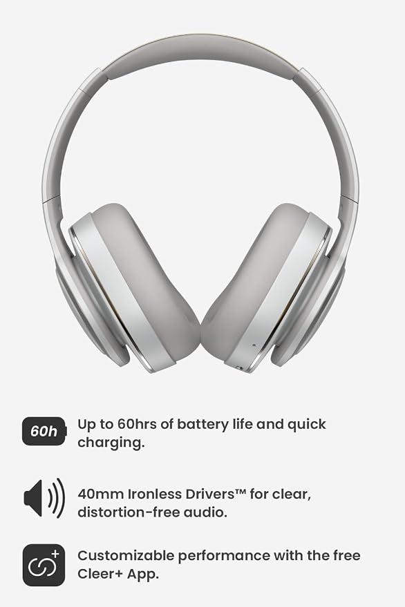 Cleer Audio Enduro ANC Noise Canceling Headphones, Over-The-Ear Design - Image 5