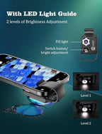 Phone Microscope with CPL Lens/LED Light, Nano Zoom 200X Pocket Microscope - Image 3