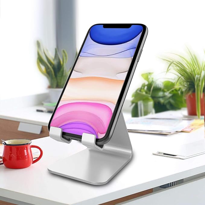 CreaDream Cell Phone Stand, Aluminum Desktop Stand Compatible - Image 3
