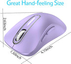 memzuoix 2.4G Wireless Mouse, 1400 DPI Computer Mice - Image 8