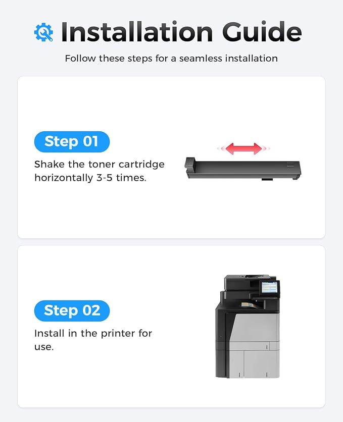 827A Toner Cartridges Set 4-Pack High Yield Replacement - Image 4