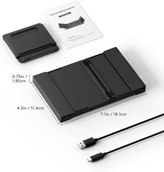 Samsers Foldable Bluetooth Keyboard - Image 8