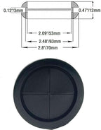 Rubber Grommet, 2-1/8"ID 2-1/2"Drill Hole, Hole Grommets, Synthetic Rubber - Image 2