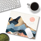 Mouse Pad, Cute Mountain Sunrise Mouse Pads, Square Washable Cloth Personalized - Image 4