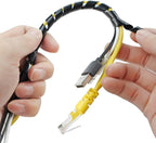 XHF 3/8" Spiral Cable Wrap 10mm Cord - Image 5