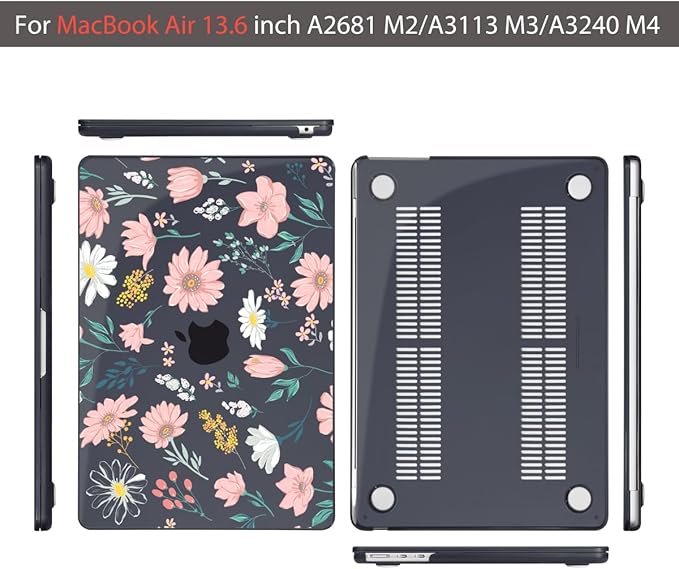 Teryeefi for MacBook Air M4 M3 M2 13 inch Case fits Model A3240 A3113 A2681 - Image 7