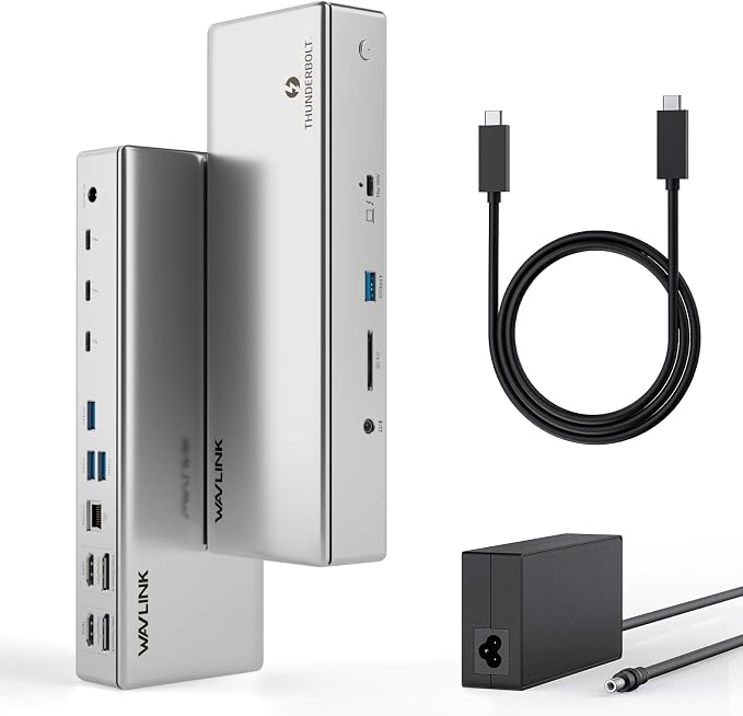 Thunderbolt 4 Dock, WAVLINK Docking Station by WAVLINK%C2%AE