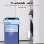 WiFi Door Sensor: Smart Door Open/Closed Detectors, Wireless Window Sensor - Image 2